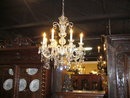 A Beautiful Irish 19th Century 8 Light Crystal Chandelier