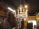 A Beautiful Irish 19th Century 8 Light Crystal Chandelier