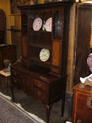 A Rare Petite Queen Ann Welsh Oak Hutch