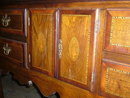 A Rare Petite Queen Ann Welsh Oak Hutch