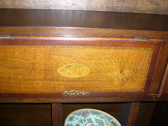 A Rare Petite Queen Ann Welsh Oak Hutch