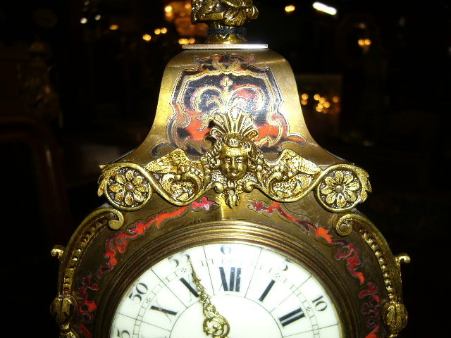 A Very Nice Napoleon III Boulle Bracket Mantel Clock