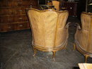 A Superb Pair of French Walnut Caned Parlor Charis