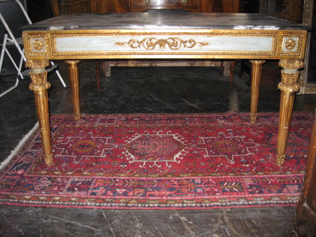 A Early 20th Century French table in the Louis XVI style