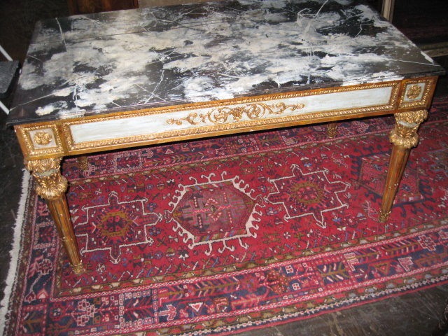 A Early 20th Century French table in the Louis XVI style