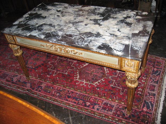 A Early 20th Century French table in the Louis XVI style