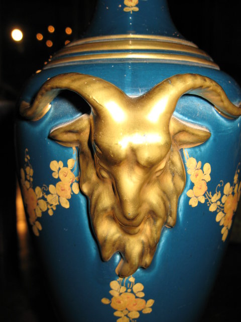 A nice pair of signed French porcelain vases