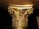 An outstanding French onyx and bronze pedestal