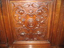 A handsome Italian Renaissance carved walnut buffet