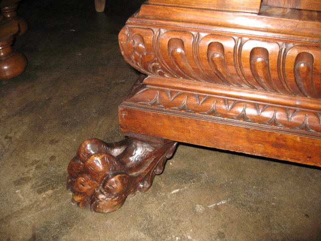 A handsome Italian Renaissance carved walnut buffet