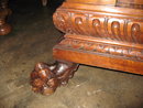 A handsome Italian Renaissance carved walnut buffet