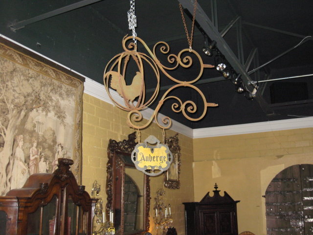 A special French iron Inn sign