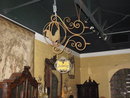 A special French iron Inn sign