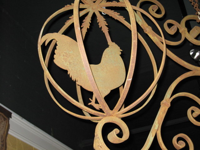 A special French iron Inn sign