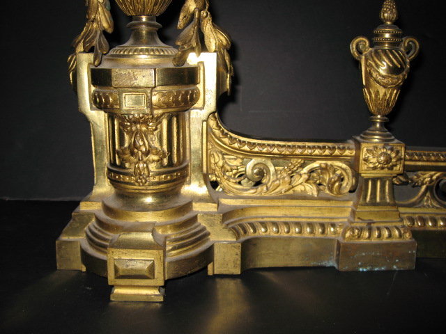 French Bronze Chenet
