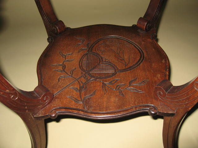 French Fruitwood Plant Stand