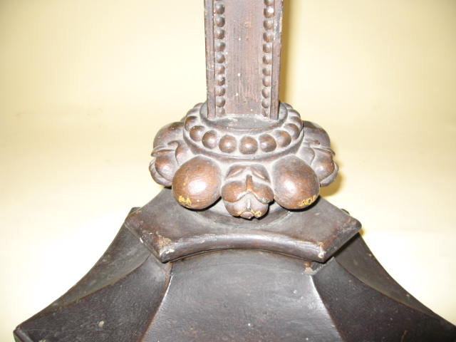 19th Century Carved Wooden Cross Circa 1870