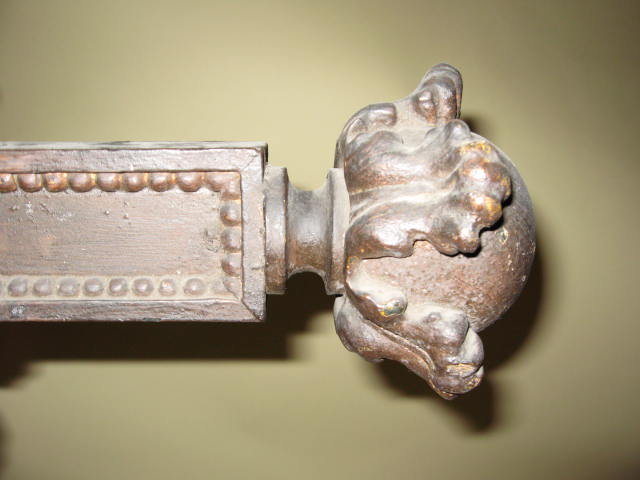 19th Century Carved Wooden Cross Circa 1870