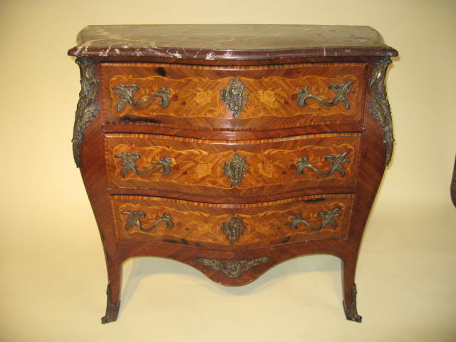 Fine French Inlaid Chest