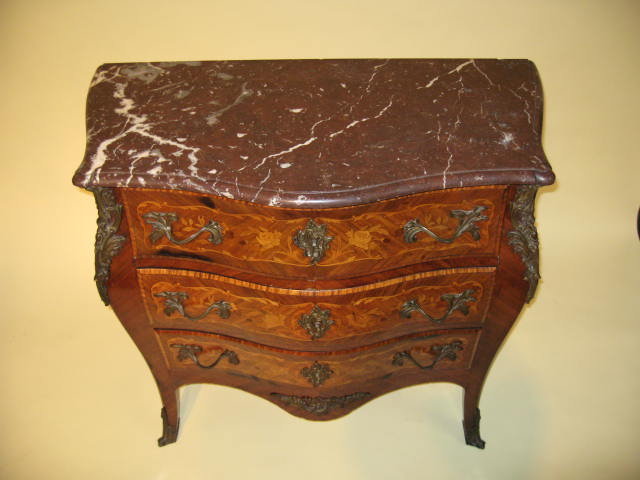 Fine French Inlaid Chest