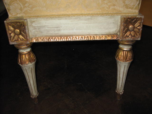 20th Century Pair of Italian Neo-Classical Benches