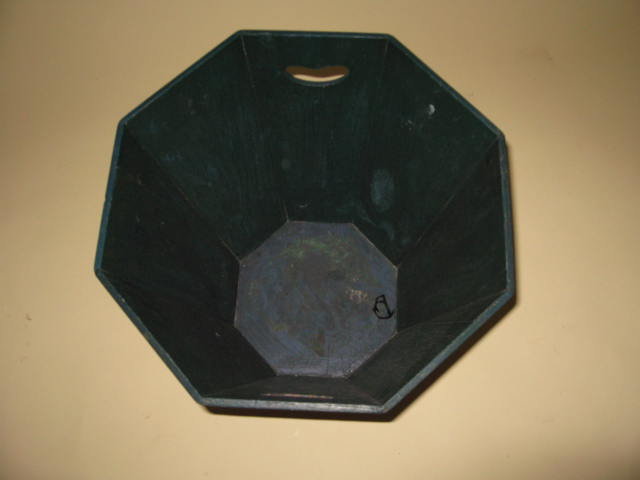 English Chinoiserie Waste Basket