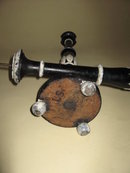French - Pair Painted Candlesticks