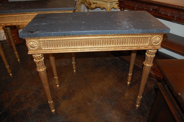 Superb Pair of Louis XVI Consoles