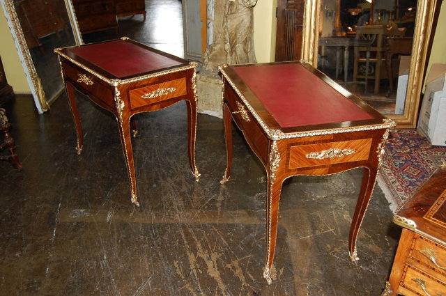 Pair of Italian Kingwood Side Tables