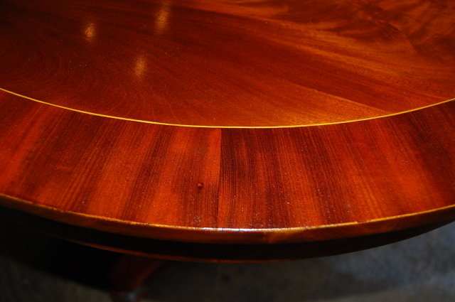 Italian Neo-Classical Mahogany Center Table