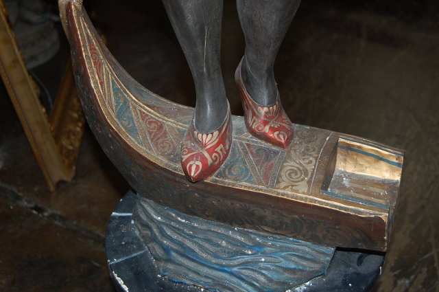 19th Century Blackamoor Torchiere