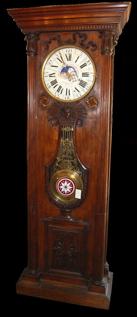 Impressive French Chateau Clock