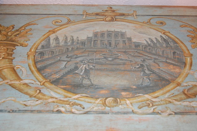 Decorative Hand Painted Commode