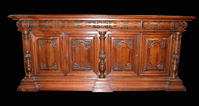19th Century French Carved Sideboard