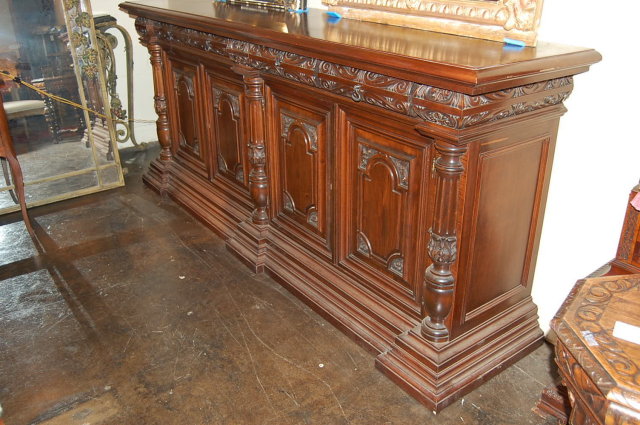 19th Century French Carved Sideboard