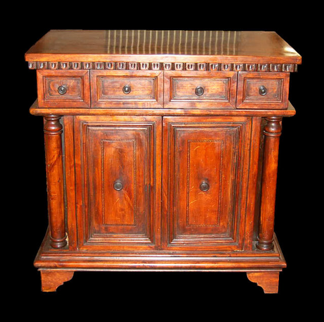 Italian Style Carved Alder Chest