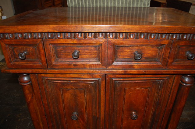 Italian Style Carved Alder Chest