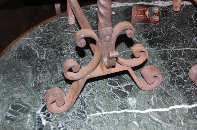 Pair of French Antique Andirons