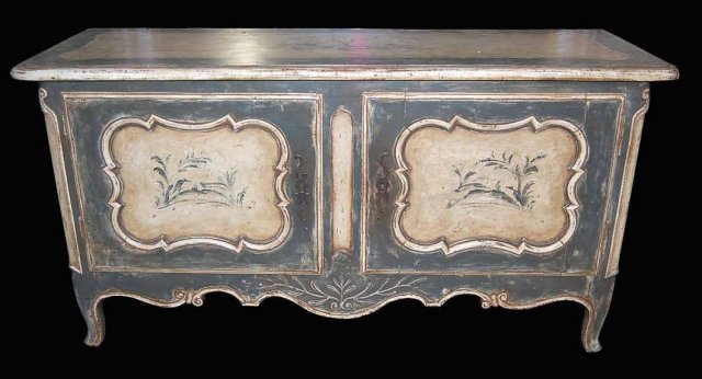 19th Century French Painted Buffet