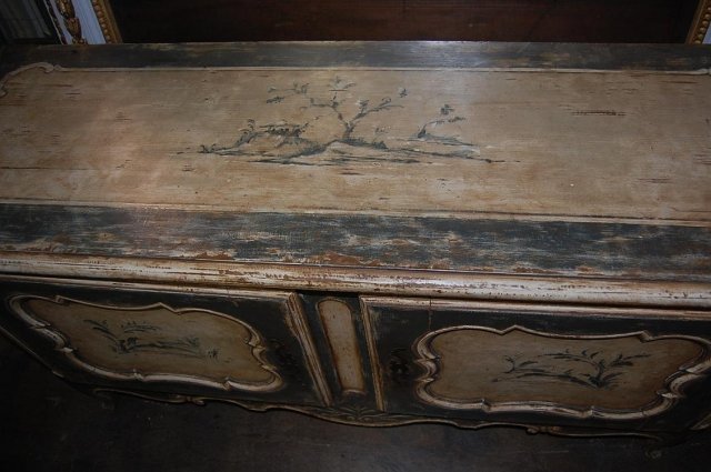19th Century French Painted Buffet