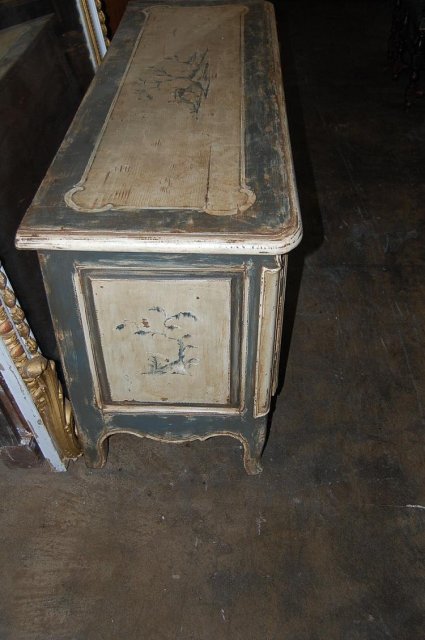 19th Century French Painted Buffet