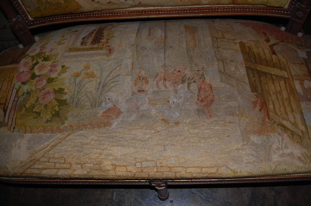 French Louis XVI Settee