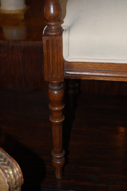 French Louis XVI Window Bench
