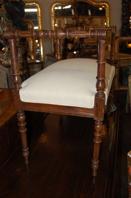 French Louis XVI Window Bench