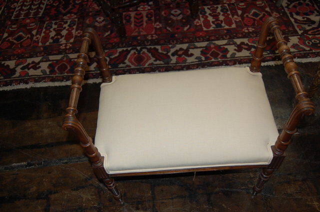French Louis XVI Window Bench