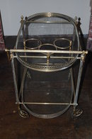 French Bronze Tea Cart