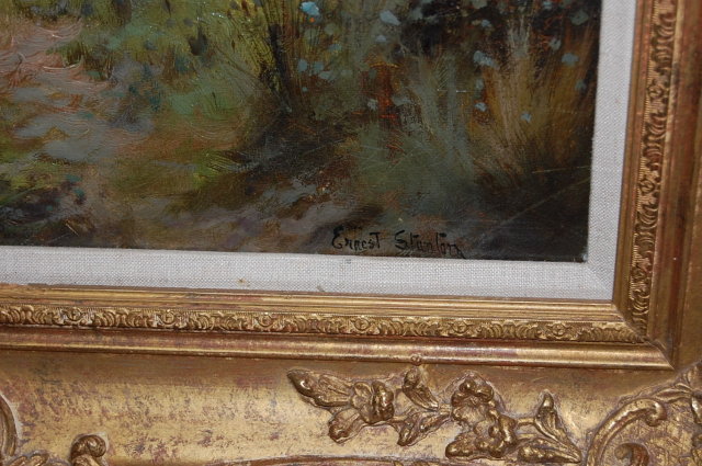 19th Century Oil On Canvas