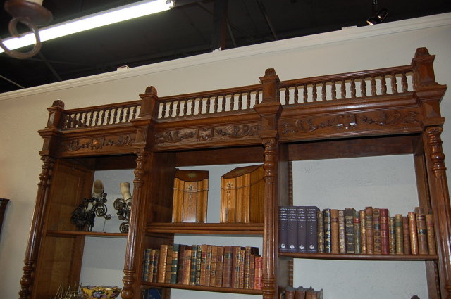 Superb 19th Century Continental Bookcase