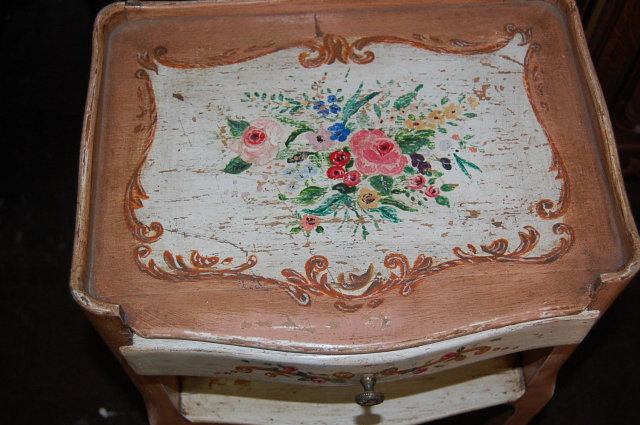 Venetian Design Painted Stand
