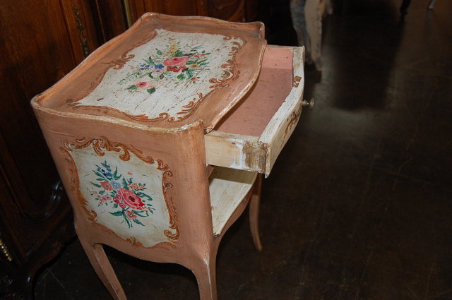 Venetian Design Painted Stand